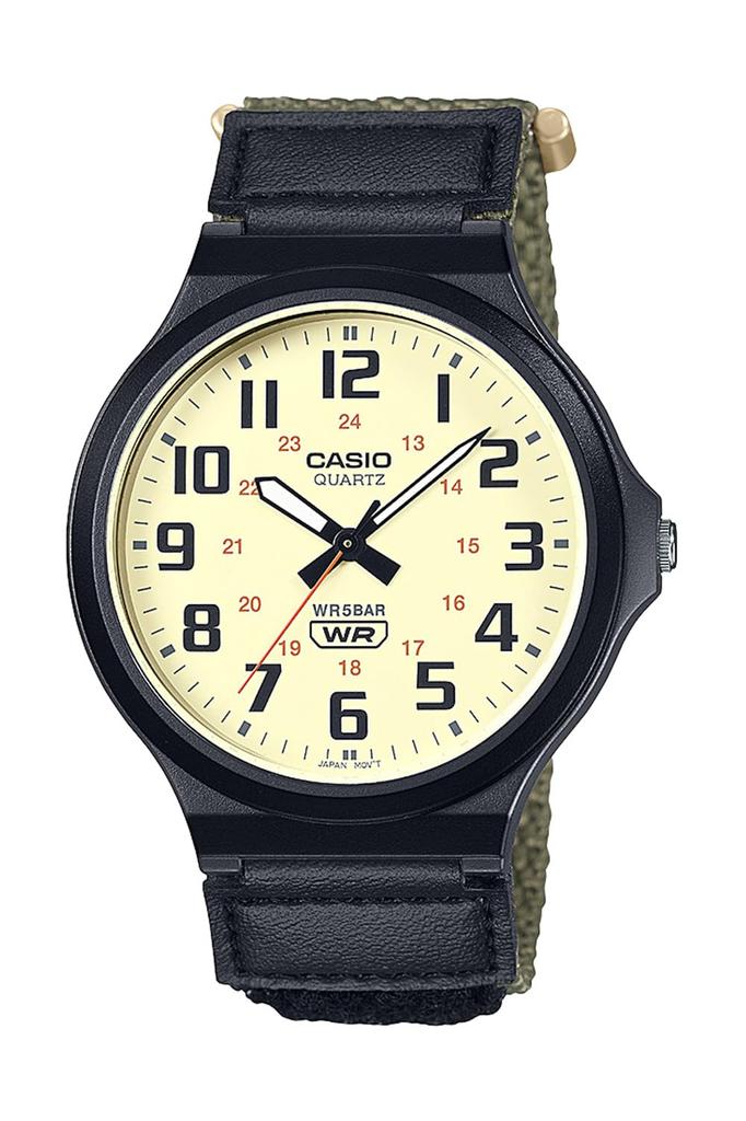 Watch Casio Collection Velcro Band Earth Color [Casio] [] MW-240B-3BJF Men's