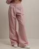 Women's Summer Suit Stimma 1219 S Pink Linen (shirt, Trousers)