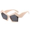 New Vintage Cat Eye Sunglasses Women Men Square Sun Glasses Big Eyewear  for Male Female Special Shaped Glasses