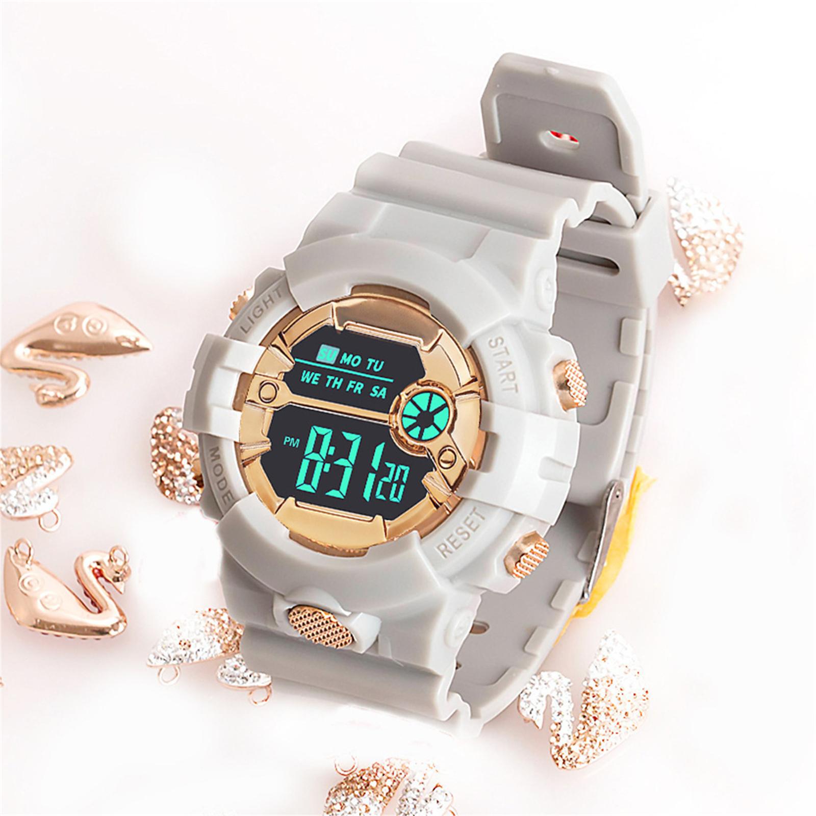 

Мужские цифровые спортивные часы (Водонепроницаемый) One Size