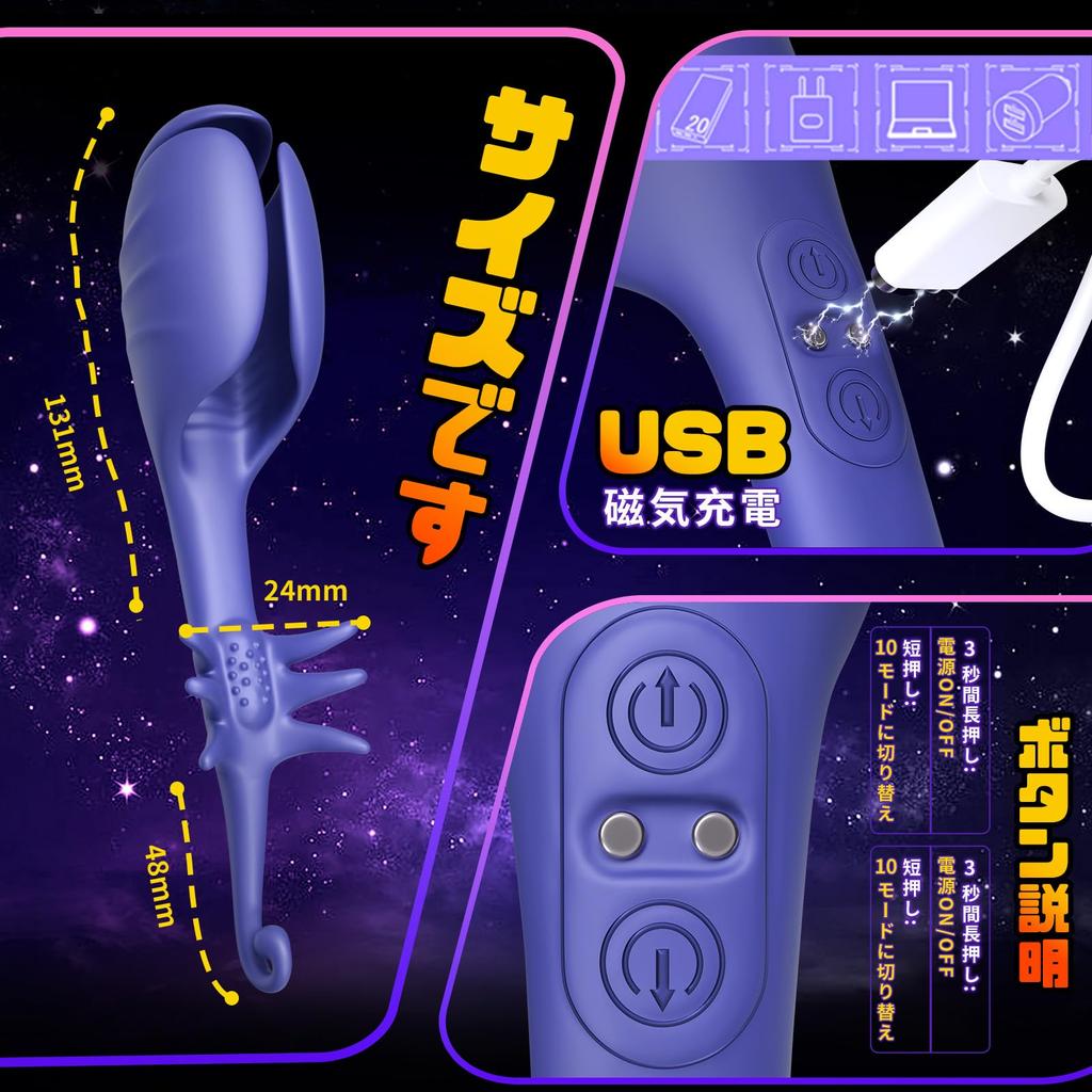 Forced Electric Glans Vibrator Torture Testicle Massage Perineal Stimulation Almighty Kinds of Violent 3D Glans Double Different Dimension Electric