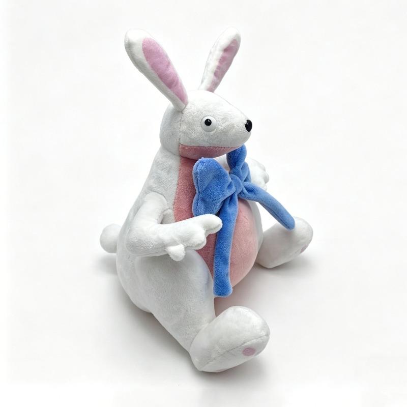 2026 Neues Böses Kaninchen Plüschtier 99 Nächte im Wald Spielcharakter Kuscheltier Weiche Süße Kaninchenpuppe Kawaii Geschenk für Kinder