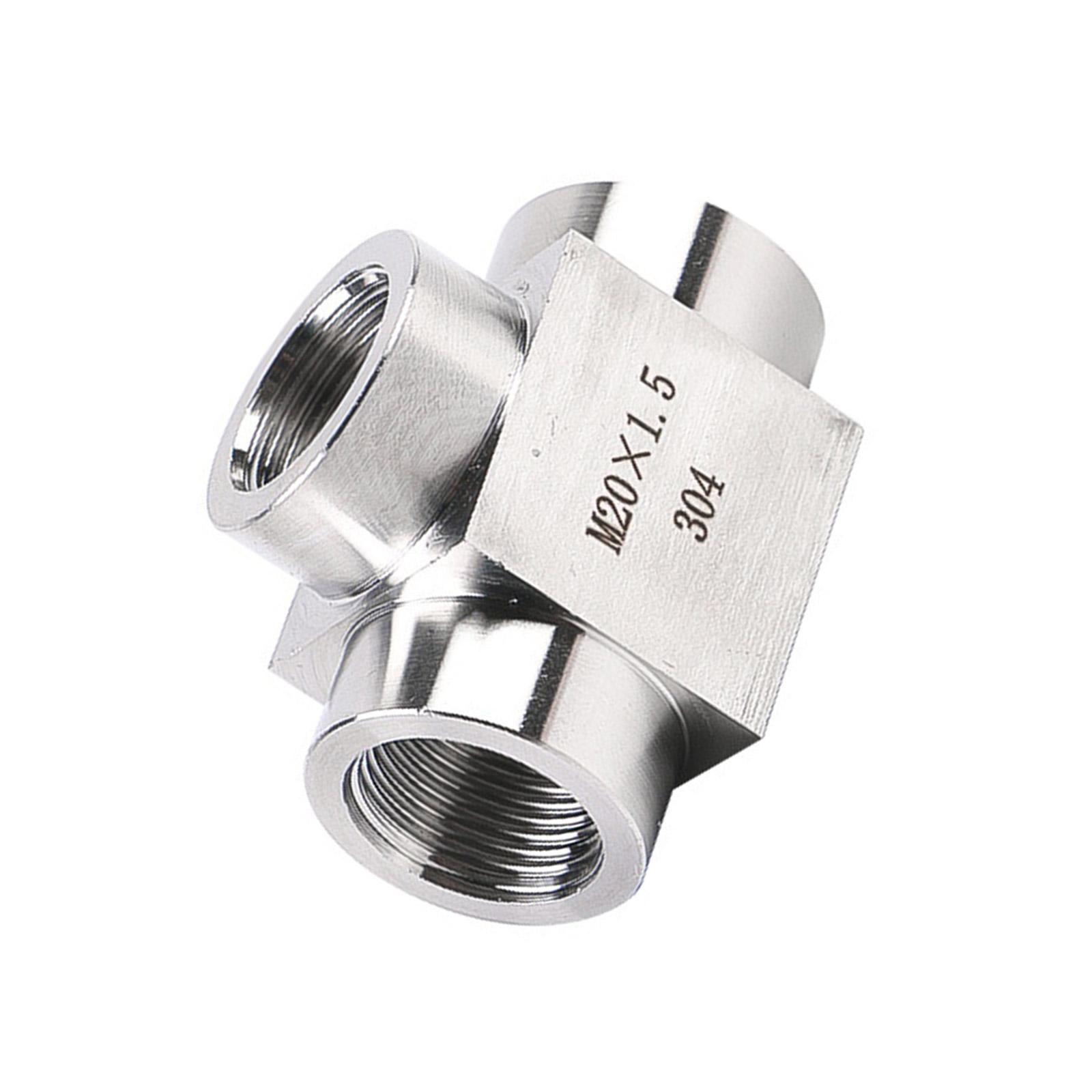 

Industrial T Type Stainless Steel Tees Fitting High Pressures Corrosion Resistant for Plumbing Irrigation Daily Use