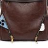Anti-theft Backpack Women's PU Backpack Large Capacity Lightweight Travel Bag Student Schoolbag