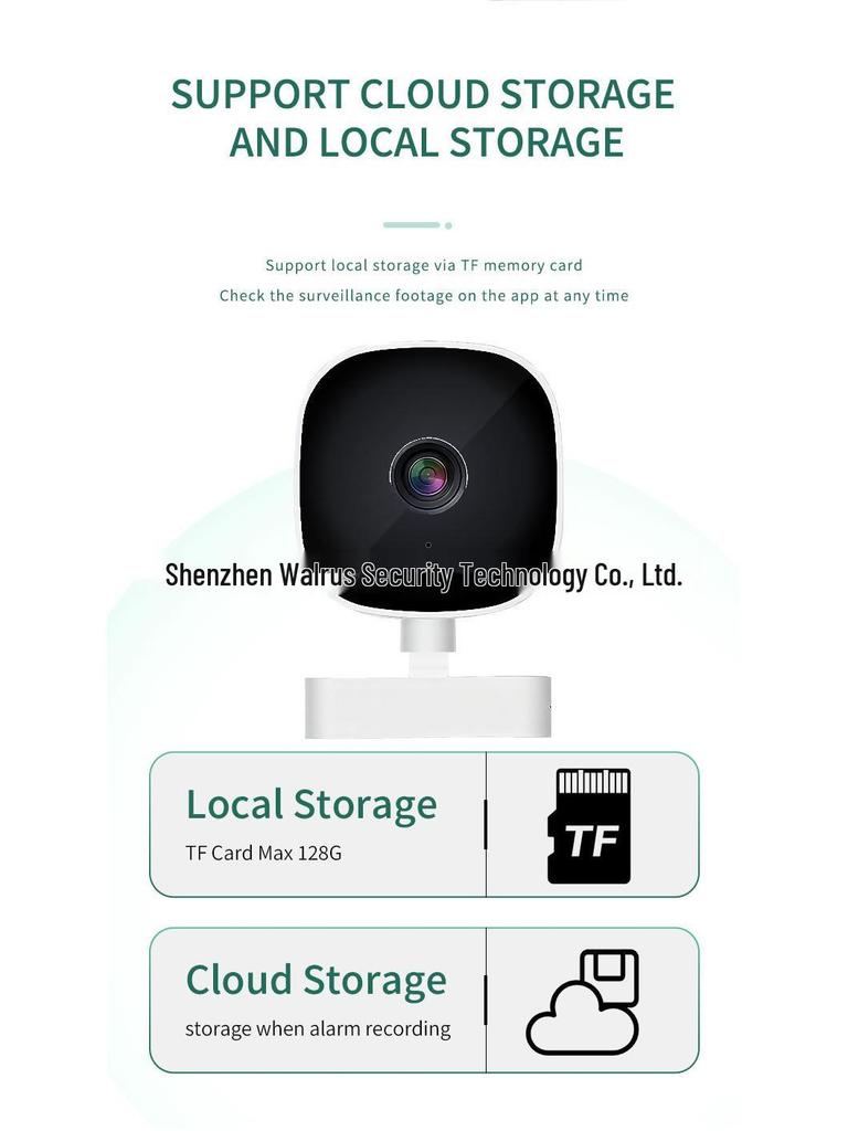 HD Night Vision Wireless Surveillance Camera with Remote Mobile Monitoring