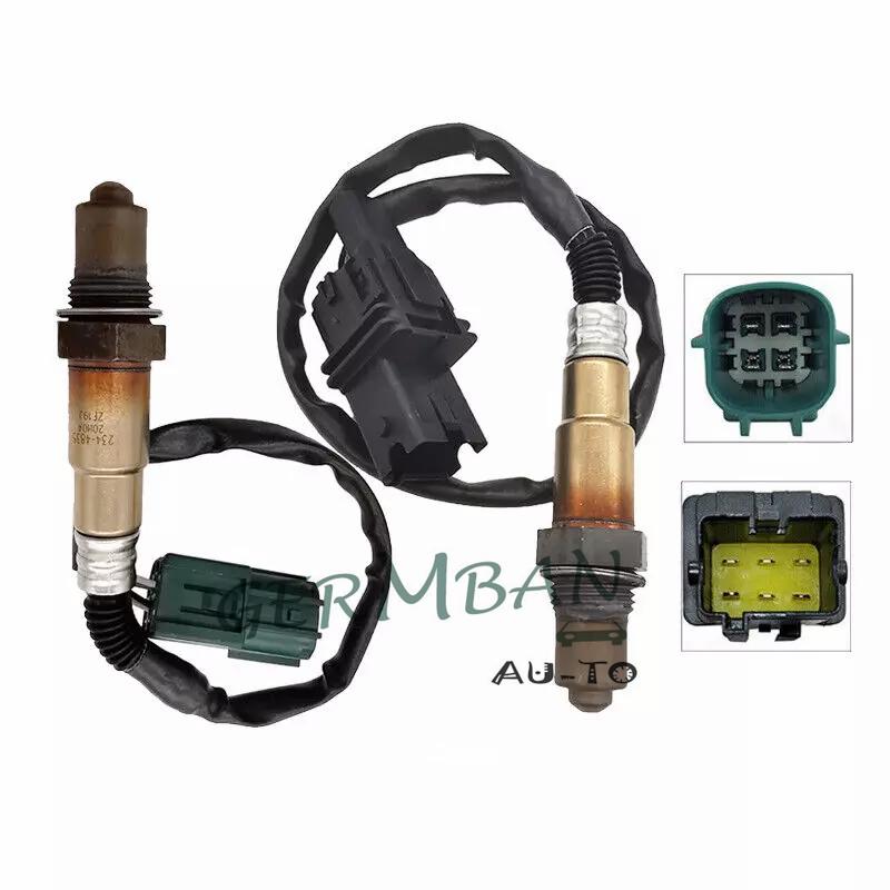 234-5061 234-4835 2pcs Oxygen Sensor Upstream+Downstream For 2004 2005 2006 Nissan Sentra L4 1.8L 234-4210