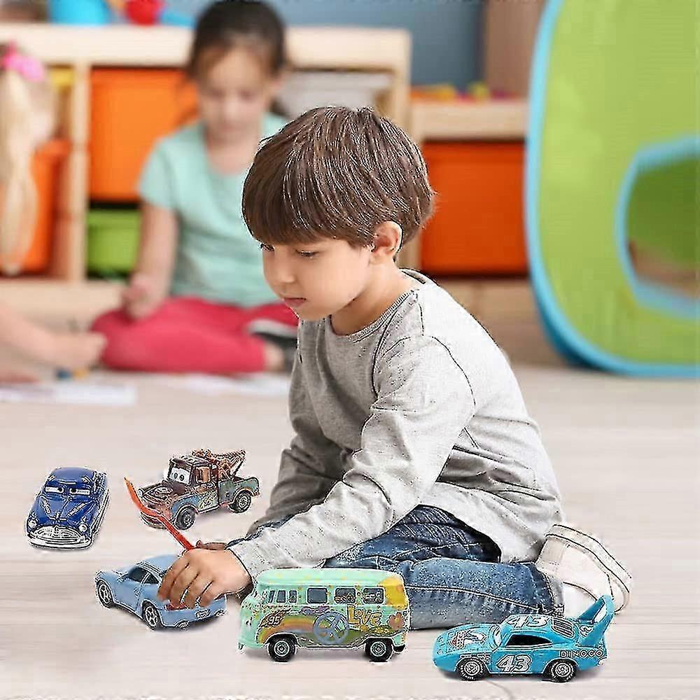 Disney Cars 2 Mater Toy Car Diecast Movie Character Vehicle Model Fun Creative Gift for Kids Boys Girls