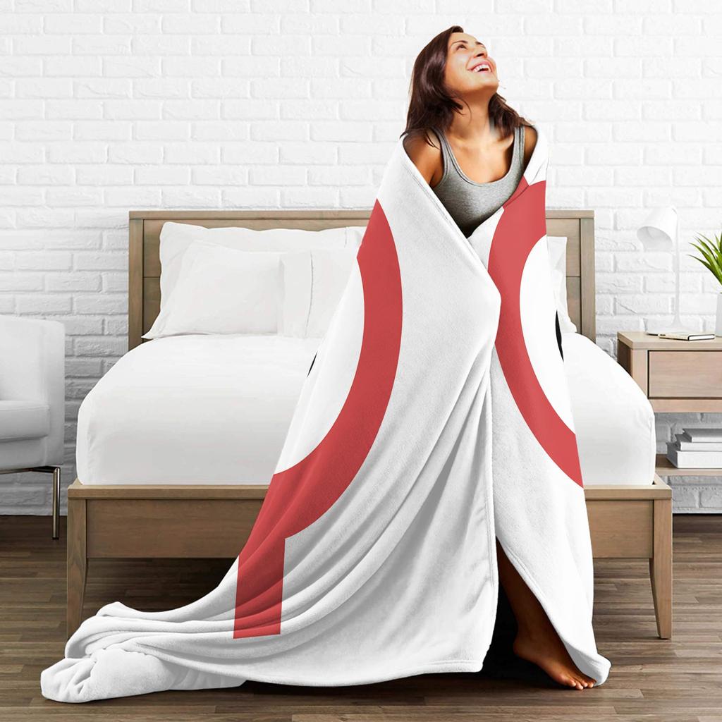 Super Warm Blanket Camping Mirai Nikki Number Twelve Throw Blanket Flannel Bedspread Living Room Street Trend Sofa Bed Cover