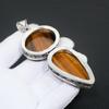 Tiger Eye Gemstone Handmade 925 Sterling Silver Jewelry Pendant Gifts For Women Gifts For Her Natural Tiger Eye Silver Pendnt