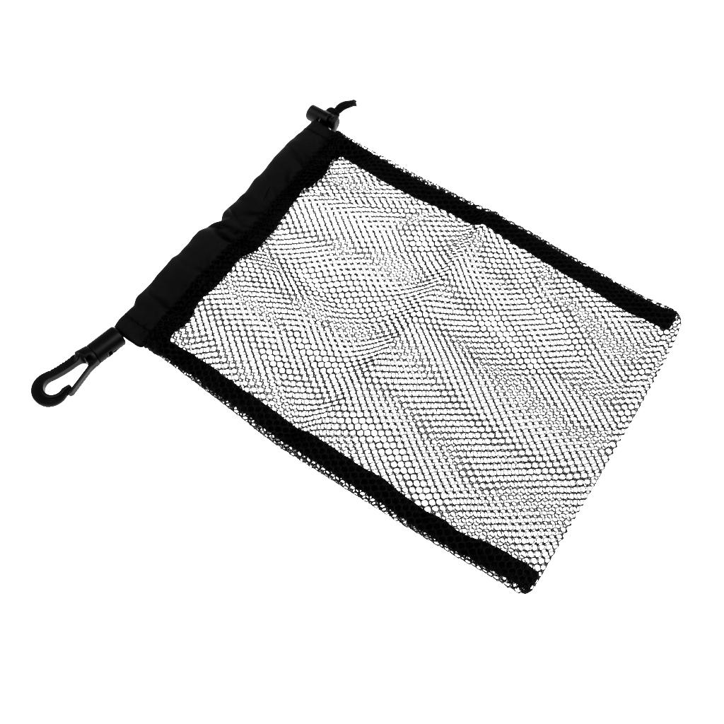 Deluxe Storage Mesh Bag with Sliding Drawstring Cord Lock Closure - Choice of Sizes
