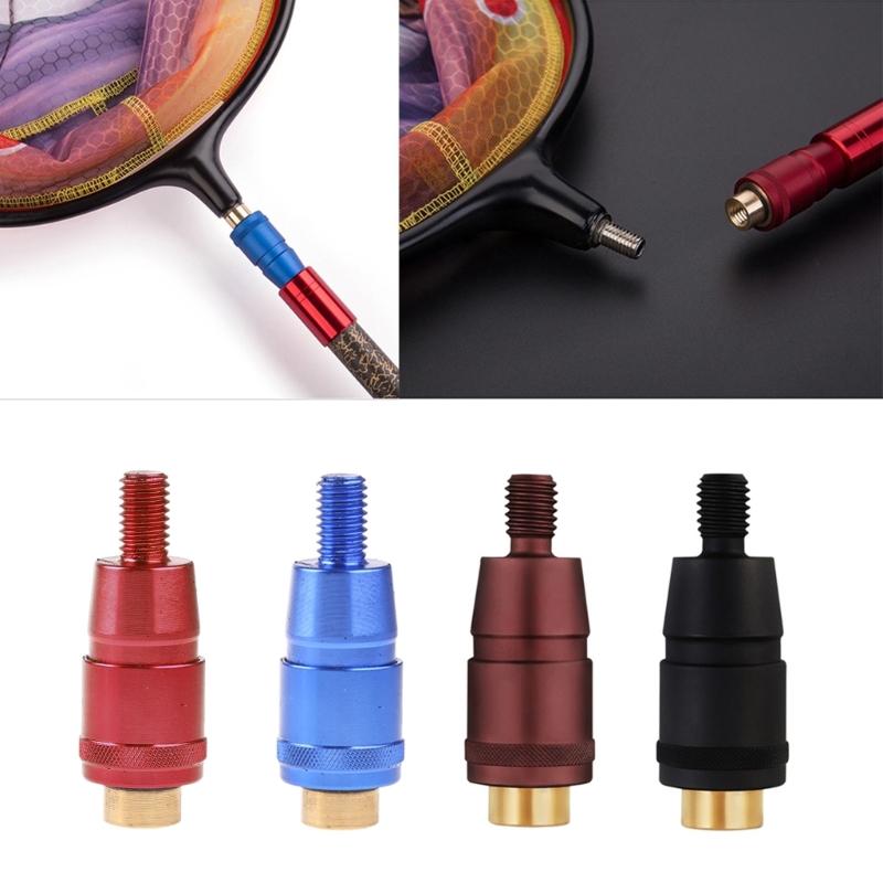 Quick Release Net for Head Adapter Fishing Rod Connector Screw,Fishing Landing