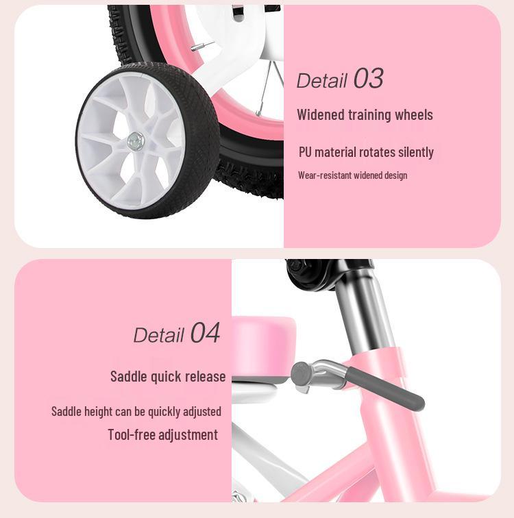 Girls' Pedal Bicycle for Ages 3-8 - Hebei Pingxiang