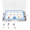200pcs 10 Size Allen Head Socket 304 Stainless Steel Drive Cup-Point Set Grub Screws  Machine Meter