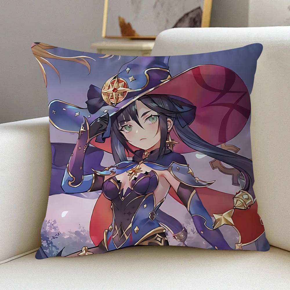 Astrologist Mona M-Megistus Pillow Gift Home Office Decoration Pillow Bedroom Sofa Car Cushion CoverPillow Case