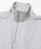 XOX Brushed Oversized Half-Zip Sweatshirt [M/Grey]