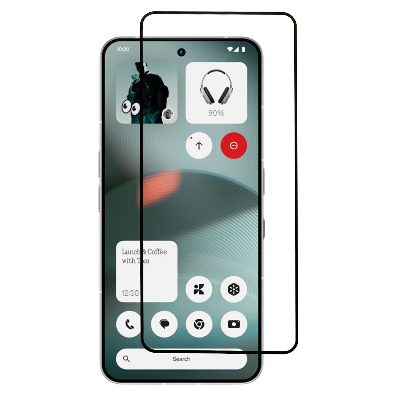 

For Nothing Phone (3) 5G Screen Protector Silk Printing Full Glue HD Clear Screen Film A