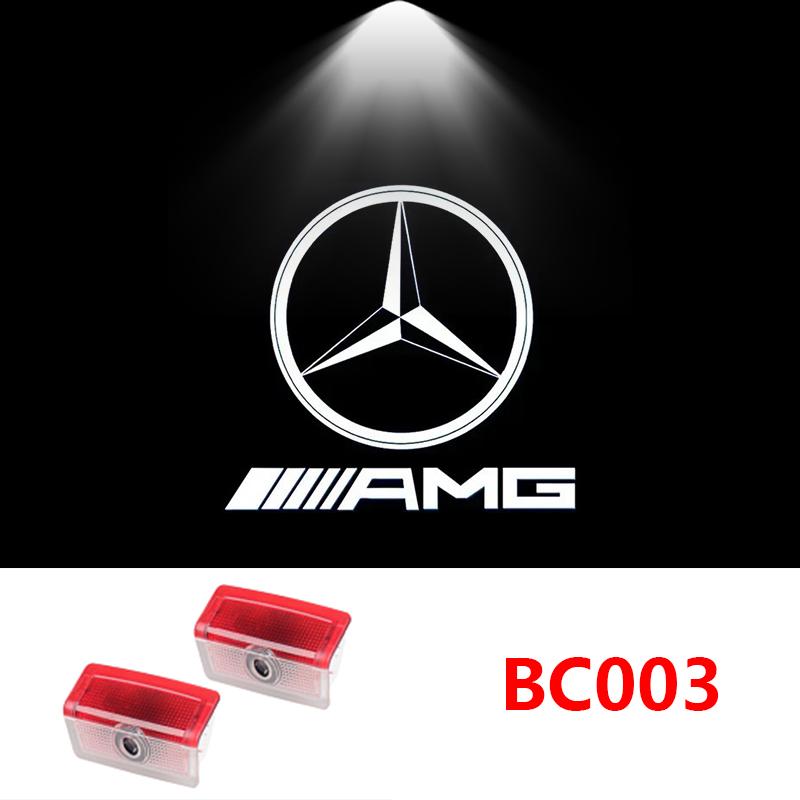 BLZ3 HD LED Projector Door Courtesy Welcome Light For Mercedes Benz AMG W205 W212 W213 A B C E M GL GLA GLB GLC GLE GLS Accessories