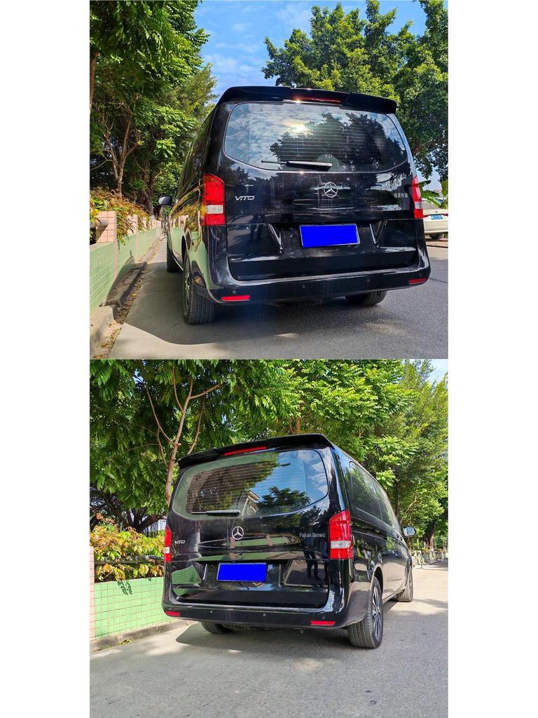 2016-2024 Mercedes-Benz Vito V260/260L Rear Roof Spoiler Upgrade