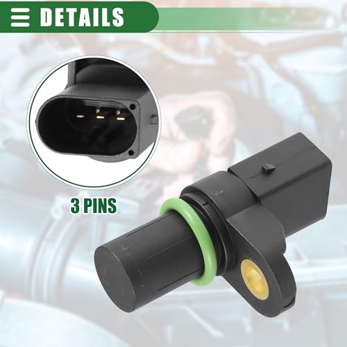 Senzor Poziție Arbore cu Came Motor Motoforti Senzor Poziție Arbore cu Came pentru BMW 325Ci Bază 2.5L 2001-2006 ABS Metal Nr.12147518628 Negru