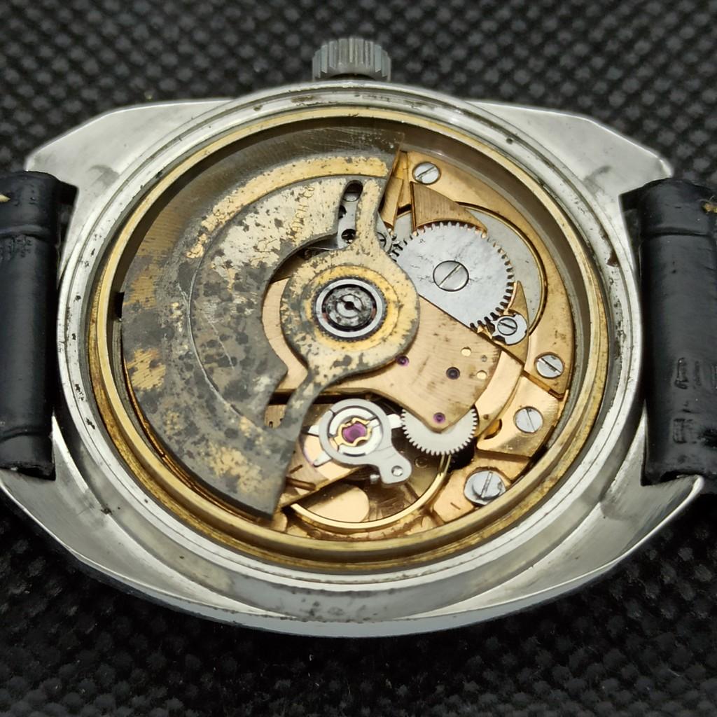 MONTRE HOMME MÉCANIQUE AUTOMATIQUE SUISSE ENICAR D'OCCASION a283070-1
