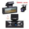 4K Dual Lens Dash Cam, Front and Rear Recording, Super Wide Angle, Night Vision, WiFi, GPS