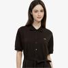 [lacoste] Women's Fit-and-Flare Short-Sleeve Pique Dress EF211E-56G3LA