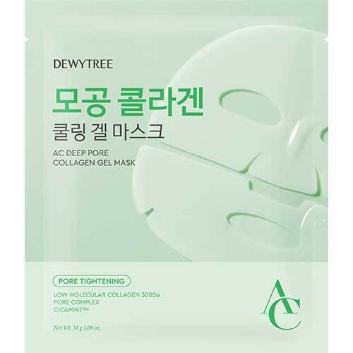 Collagen Pack/1 Pack a Day DEWYTREE AC Deep Collagen Gel Mask 1 Sheet (Pores/Scars)