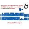 Geeignet für Logitech G913 Mechanische Tastatur DIY Tastenkappen G913TKL G915 G813 G815 Transluzente Tastenkappen