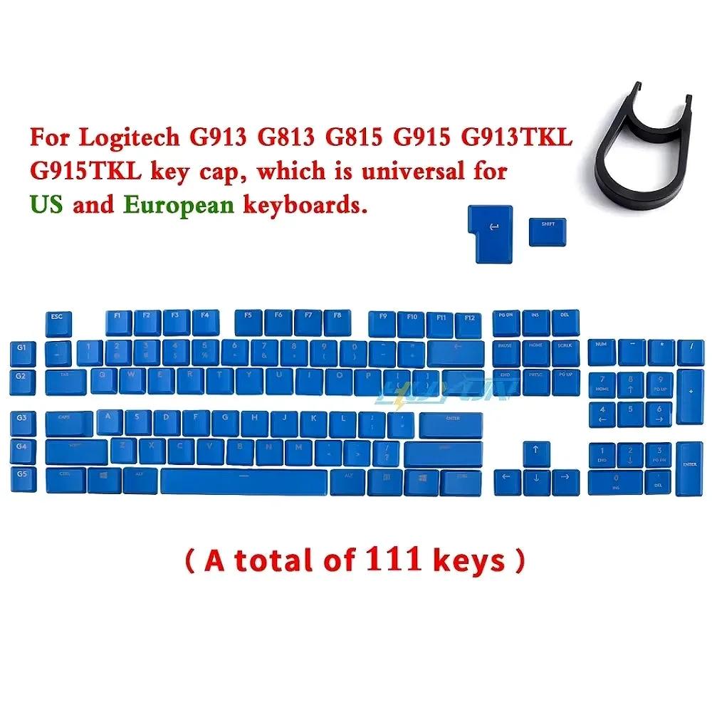 Geeignet für Logitech G913 Mechanische Tastatur DIY Tastenkappen G913TKL G915 G813 G815 Transluzente Tastenkappen