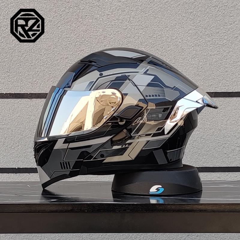 ORZ High Quality Motorcycle Full Face Helmet Four Seasons Motocross Racing Modular Flip Up Casco Moto Men Women Off Road Helmet