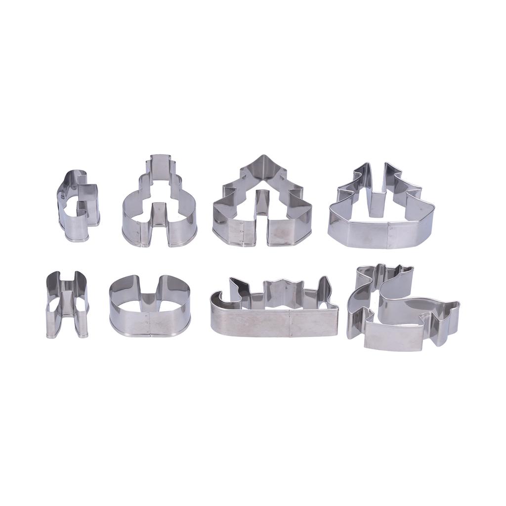 Ausstechformen Edelstahl Keksausstecher für Kuchen Gebäck Dekorationszubehör