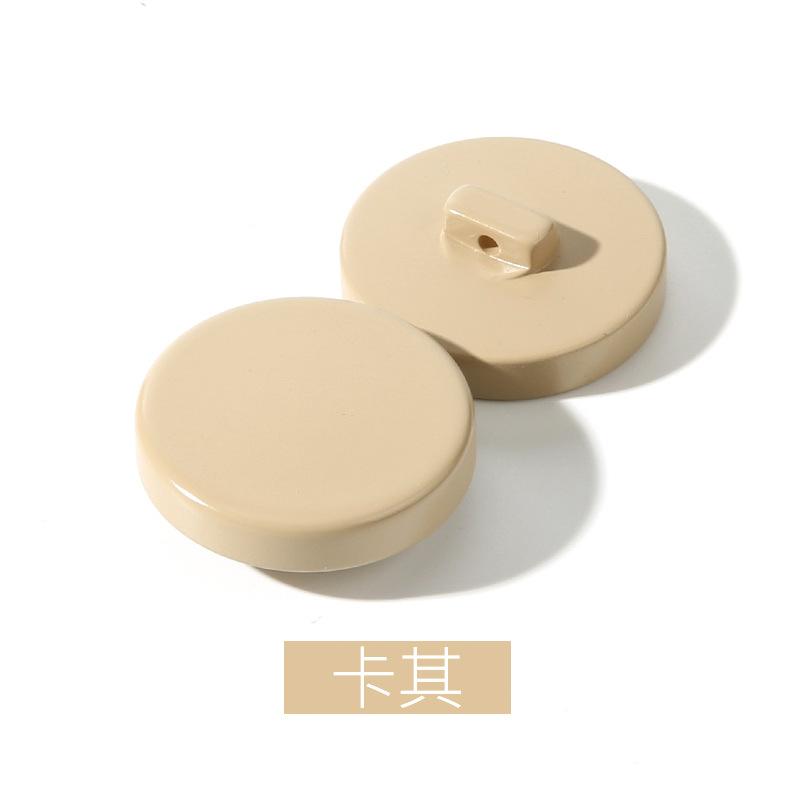 

Смоляные пальто тренчкот пуговицы круглые утолщенные мужская и женская одежда пуговицы пальто детские топы свитер костюм пуговицы Khaki * 24L = 15.0 MM * Round