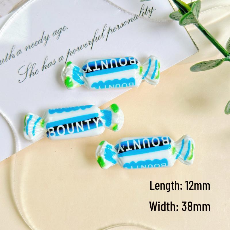 Resin Candy Food Simulation: DIY Jewelry, Phone Case, Crocs Patches, Hair Clips & Accessories.