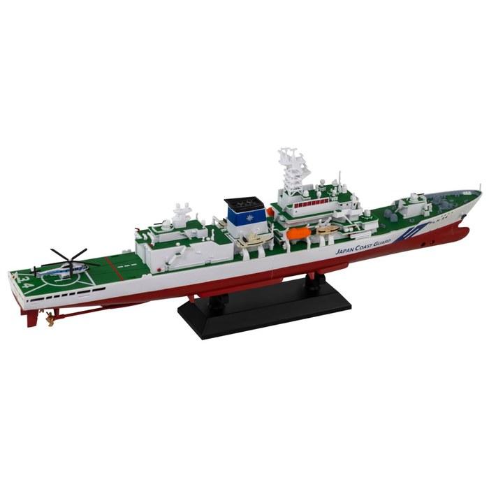 Pit Road 1/700 Skywave Series Japan Coast Guard Patrol Vessel PLH-34 Akatsuki Plastic Model J109 (Ship) Pre-Colored, Small