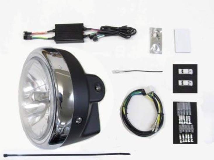 

PROTEC LED Headlight for Monkey 125 Multi-Reflector Kit, 6000K, 2018~, (LBH-H21), 64011-60