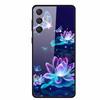 Tempered Glass Phone Cases for Samsung A16 Cases Space Print Hard Back Covers for Samsung Galaxy A16 4G 5G Shells Coque A16 2024