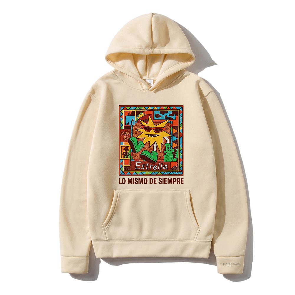 Mora Album Lo Mismo De Siempre  Hoodie2025 Tour Fashion Men/women Hoodies Harajuku Winter Clothes Pullover Sweatshirt Vintage