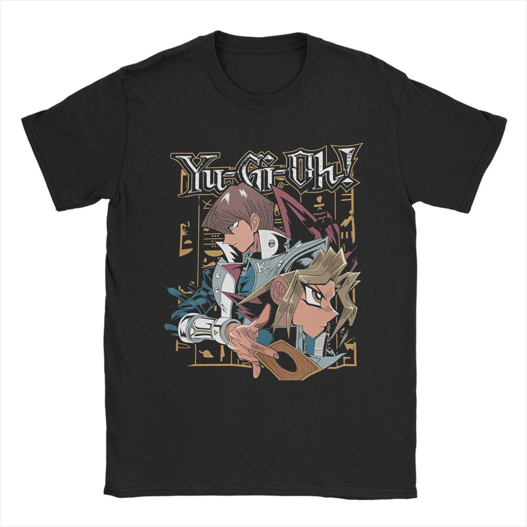 Printed Yu-Gi-Oh Game Yami Yugi T Shirt for Men Women  100% Cotton Tee Shirt Short Sleeve Clothes