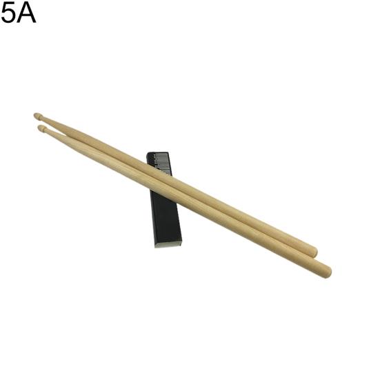 1Pair Lightweight 5A 7A Maple Accessory Part Drum Sticks Music Wood Drumsticks