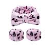 Hand-sewn Face Wash Wrist Band Waterproof Makeup Headband Headband Set