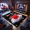 1PC Custom Name "Love Romance Design" Theme Floor Mat Ideal for Living Room, Game Rooms, Office, Bedroom,Floor Mat Playful Design