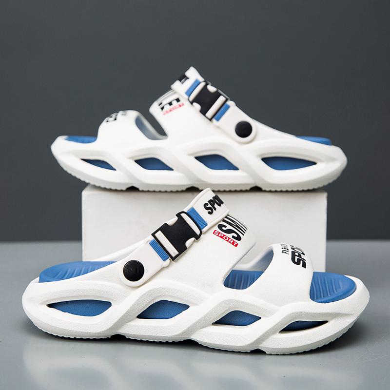Summer Men's Outdoor Sandals Slippers Beach Comfortable Clogs Soft Slides Men Casual Shoes Garden Shoes Men Outdoor Sandals
