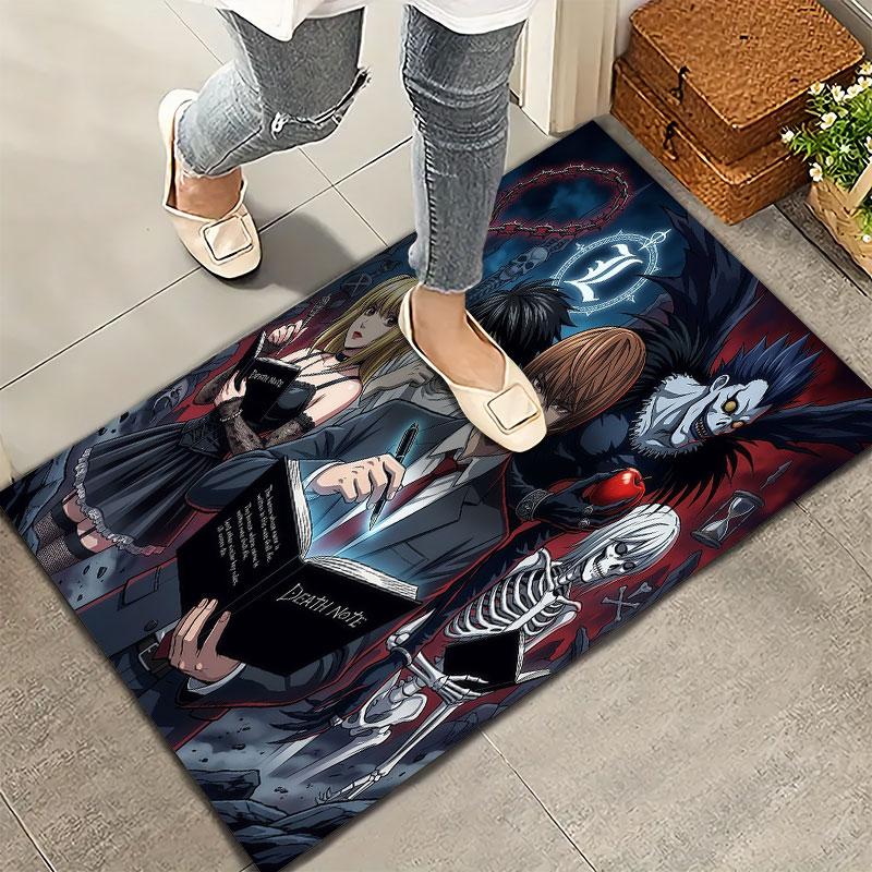 Death Note Carpet Rug For Living Room Bedroom Home Sofa Decoration Kids Play Nonslip Floor Mat