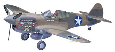 Hasegawa ABD Ordusu Warhawk Plastik Model ST29 1/32 P-40E
