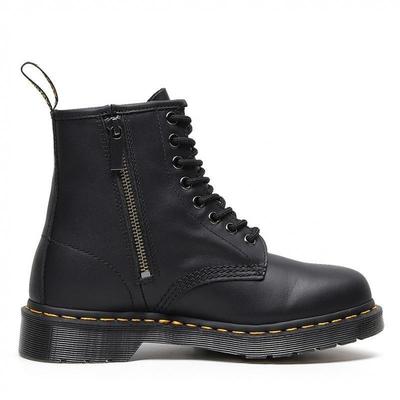 New Side Zipper Soft Leather Locomotive Boots Women's Couple Short Boots Men's and Women's Boots Round Tote Shoes