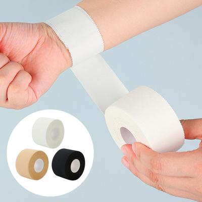 Ruban athlétique à bord dentelé Ruban de sport en coton pour le soutien du poignet, du genou, de la cheville Respirant Extensible Facile à déchirer Ruban réutilisable pour la boxe, le fitness, le yoga