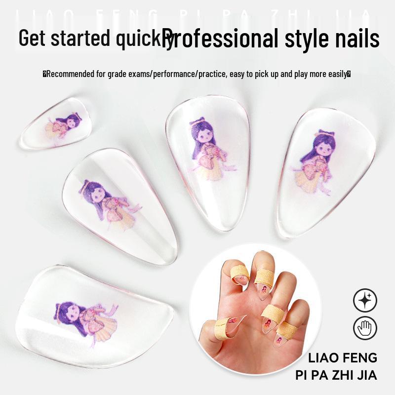 Pipa Tırnak Sanatı: Çocuklar İçin Karikatür İpuçları, Yetişkin Pipa Çalanlar İçin Profesyonel Tırnaklar