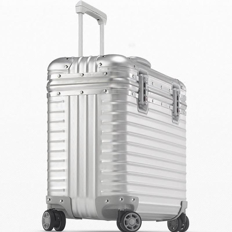 Aluminum-Magnesium Alloy Multi-Functional Carry-on Trolley Suitcase for Photography