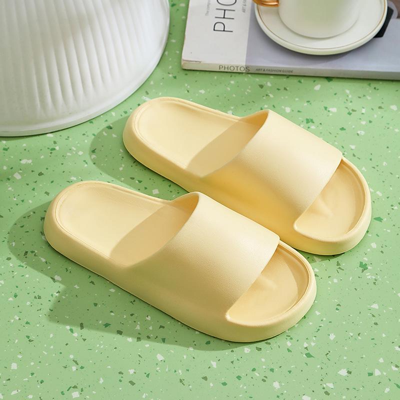 2024 Men's Non-slip Thick-soled Bathroom Slippers - Comfortable EVA Sandals for Couples
