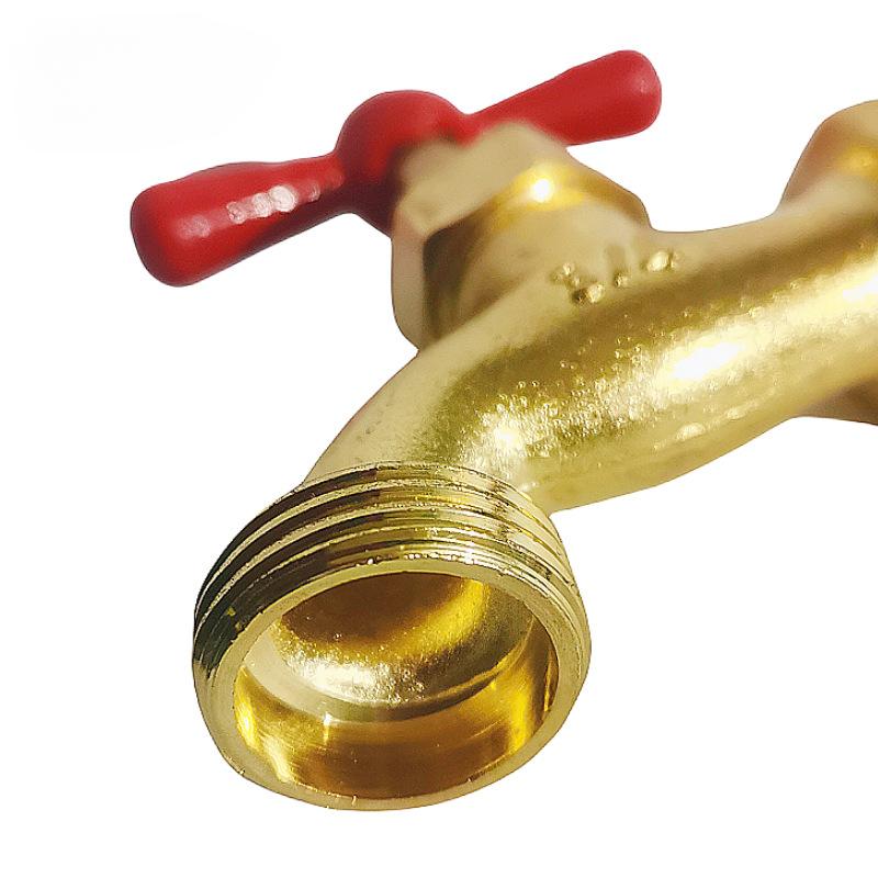 New Faucet Extenders Outdoor Antifreeze Garden Zinc Alloy Villa Watering Cold Faucet Single Outlet Spout Horticultural Spout